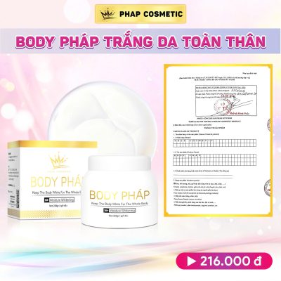 Body Pháp Trắng Da Toàn Thân